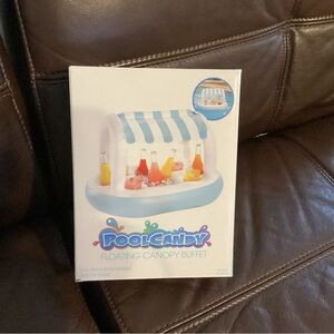 Floating PoolCandy Canopy Buffet